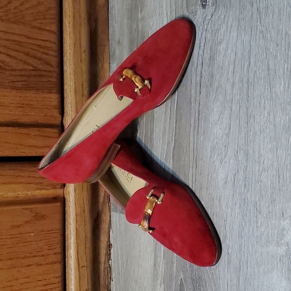 Gucci Shoes - *SOLD*Gucci Vintage Suede Loafers 6